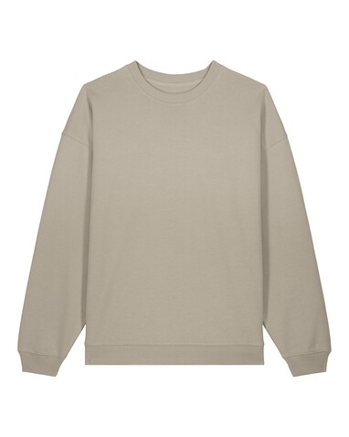 Radder 2.0 - Das Oversized Rundhals-Unisex-Sweatshirt - Stone - 3XL bedrucken, Art.-Nr. STSU208C3583X
