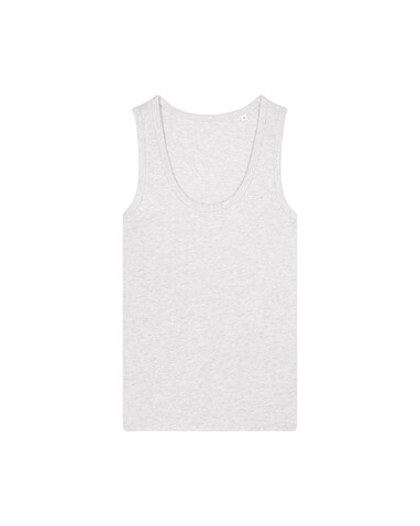 Stella Ava - Das Fitted Damen-Tanktop - Cool Heather Grey - XS bedrucken, Art.-Nr. STTW963C146XS