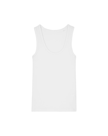 Stella Ava - Das Fitted Damen-Tanktop - White - L bedrucken, Art.-Nr. STTW963C0011L