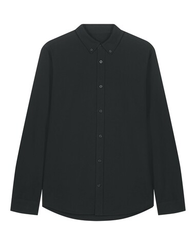 Stanley Oxford Shirt - Das Herren-Oxfordhemd - Black - XL bedrucken, Art.-Nr. STWM968C0021X
