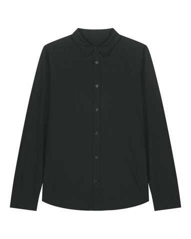 Stella Styler Shirt - Das Relaxed Damen-Popelinehemd - Black - M bedrucken, Art.-Nr. STWW973C0021M Stella Styler Shirt - Das Relaxed Damen-Popelinehemd - Black - M bedrucken, Art.-Nr. STWW973C0021M