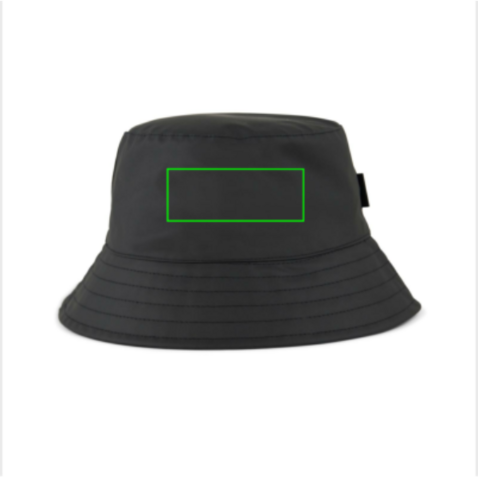VINGA Baltimore AWARE™ Hut aus recyceltem PET schwarz bedrucken, Art.-Nr. V453111 VINGA Baltimore AWARE™ Hut aus recyceltem PET schwarz bedrucken, Art.-Nr. V453111