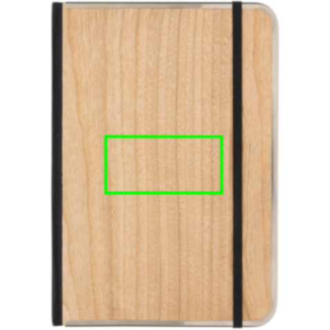 Treeline A5 Deluxe Notizbuch mit Holzeinband braun bedrucken, Art.-Nr. P774.579 Treeline A5 Deluxe Notizbuch mit Holzeinband braun bedrucken, Art.-Nr. P774.579