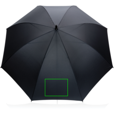 30" Impact AWARE™ RPET 190T Stormproof-Schirm schwarz bedrucken, Art.-Nr. P850.691 30" Impact AWARE™ RPET 190T Stormproof-Schirm schwarz bedrucken, Art.-Nr. P850.691