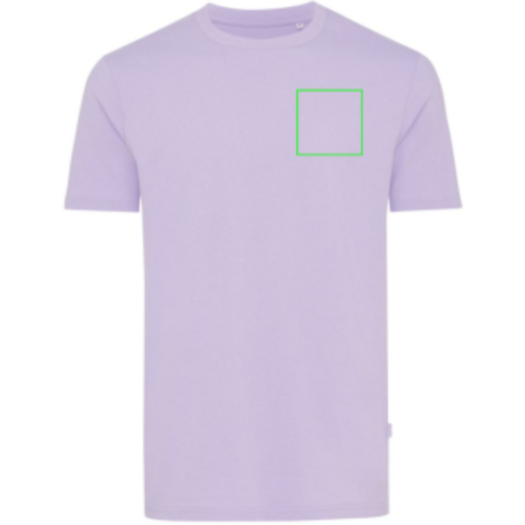IQONIQ Bryce T-Shirt aus recycelter Baumwolle lavender bedrucken, Art.-Nr. T9100.011.XXS