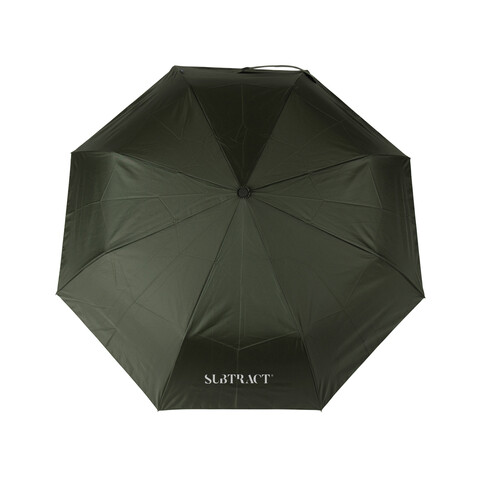 VINGA Baltimore AWARE™ RPET 21“ Regenschirm grün bedrucken, Art.-Nr. V850107