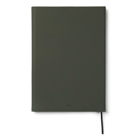 VINGA Baltimore GRS-zertifiziertes Papier & PU-Notizbuch grün bedrucken, Art.-Nr. V773107 VINGA Baltimore GRS-zertifiziertes Papier & PU-Notizbuch grün bedrucken, Art.-Nr. V773107