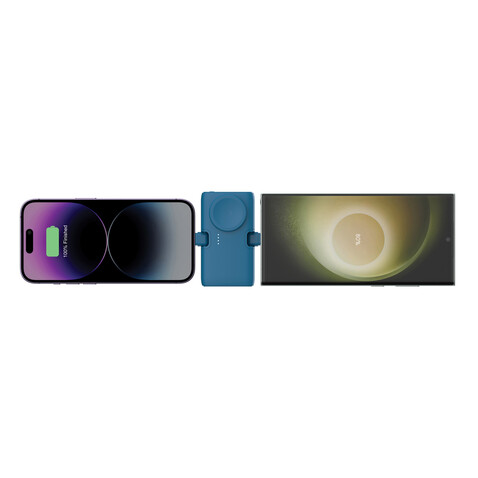 Urban Vitamin San Diego 20W PD RCS Powerbank & WatchCharger blau bedrucken, Art.-Nr. P322.8605 Urban Vitamin San Diego 20W PD RCS Powerbank & WatchCharger blau bedrucken, Art.-Nr. P322.8605