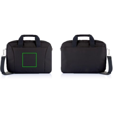 15,4” Messe Laptoptasche, PVC-frei schwarz bedrucken, Art.-Nr. P732.151 15,4” Messe Laptoptasche, PVC-frei schwarz bedrucken, Art.-Nr. P732.151