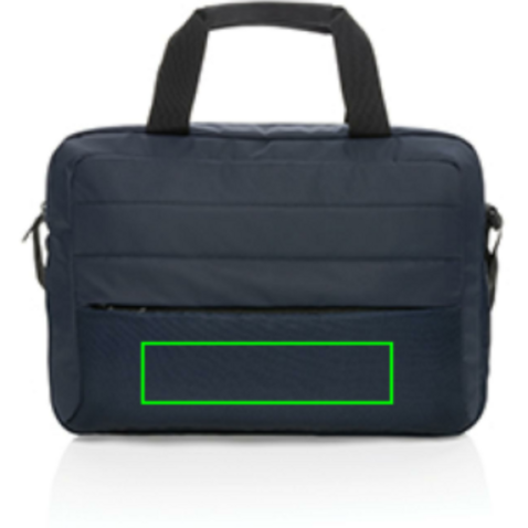 Armond AWARE™ RPET 15.6" Laptop-Tasche navy blau bedrucken, Art.-Nr. P732.225