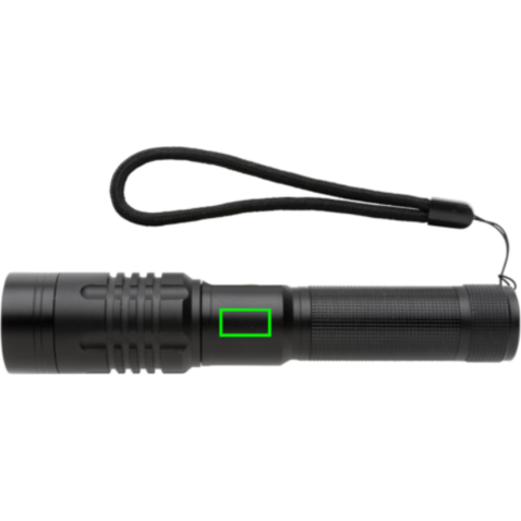 Gear X wiederaufladbare USB Taschenlampe schwarz bedrucken, Art.-Nr. P513.851 Gear X wiederaufladbare USB Taschenlampe schwarz bedrucken, Art.-Nr. P513.851