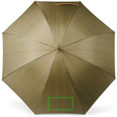 VINGA Bosler AWARE™ Regenschirm aus recyceltem PET grün bedrucken, Art.-Nr. V850007 VINGA Bosler AWARE™ Regenschirm aus recyceltem PET grün bedrucken, Art.-Nr. V850007