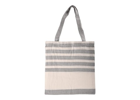 Sagaform Ella Hamam Tasche 41x38 cm - Grau bedrucken, Art.-Nr. LT52001-N0061 Sagaform Ella Hamam Tasche 41x38 cm - Grau bedrucken, Art.-Nr. LT52001-N0061