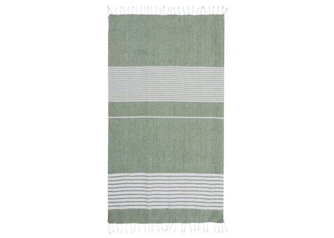Sagaform Ella Großes Hamam-Handtuch 145x250cm - Grün bedrucken, Art.-Nr. LT52010-N0031 Sagaform Ella Großes Hamam-Handtuch 145x250cm - Grün bedrucken, Art.-Nr. LT52010-N0031