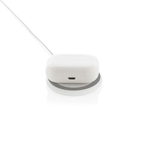 Magnapad magnetisches 3-in-1 15W Ladepad aus RCS rPlastik weiß bedrucken, Art.-Nr. P309.0103 Magnapad magnetisches 3-in-1 15W Ladepad aus RCS rPlastik weiß bedrucken, Art.-Nr. P309.0103