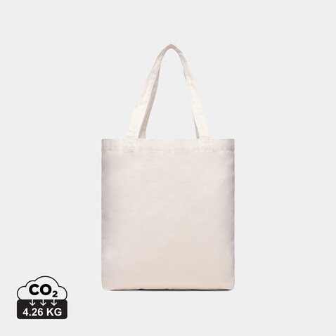 VINGA Hilo AWARE™ Tragetasche aus recyceltem Canvas off white bedrucken, Art.-Nr. V762023 VINGA Hilo AWARE™ Tragetasche aus recyceltem Canvas off white bedrucken, Art.-Nr. V762023