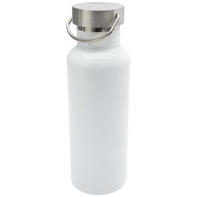 Thor 500 ml RCS-zertifizierte Trinkflasche aus Edelstahl, weiss bedrucken, Art.-Nr. 10081901