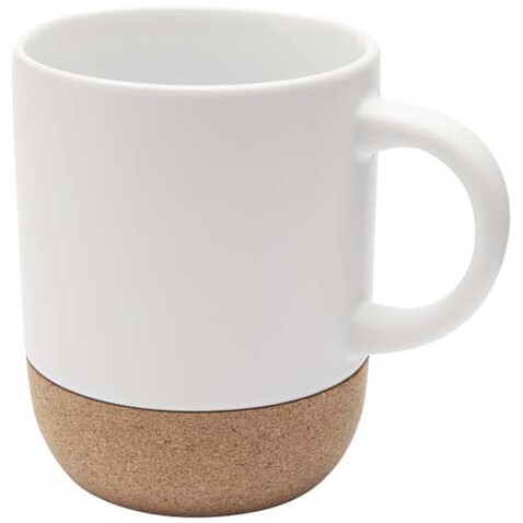Bari 300 ml Sublimation Keramiktasse mit Korkdetails, weiss bedrucken, Art.-Nr. 10084601 Bari 300 ml Sublimation Keramiktasse mit Korkdetails, weiss bedrucken, Art.-Nr. 10084601
