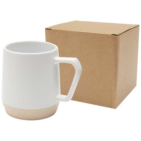 Dolce 300 ml matte Keramiktasse, weiss bedrucken, Art.-Nr. 10085501 Dolce 300 ml matte Keramiktasse, weiss bedrucken, Art.-Nr. 10085501