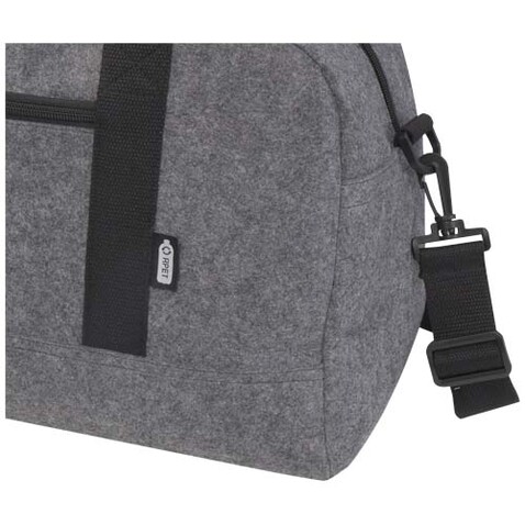 Felta Reisetasche aus recyceltem GRS-Material 35 L, mittelgrau bedrucken, Art.-Nr. 13007782 Felta Reisetasche aus recyceltem GRS-Material 35 L, mittelgrau bedrucken, Art.-Nr. 13007782