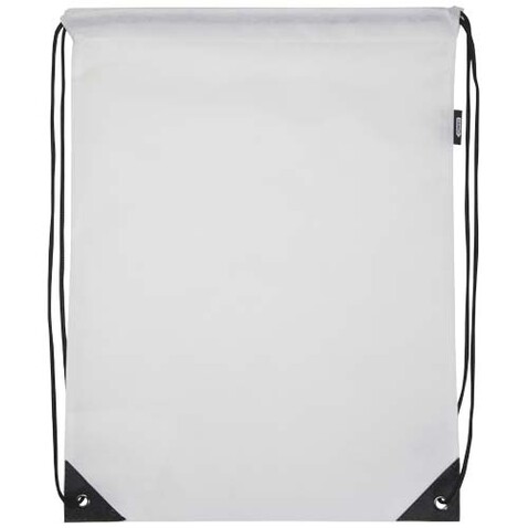 Evergreen Sportbeutel aus recyceltem GRS Non Woven 5 L, weiss bedrucken, Art.-Nr. 13008001 Evergreen Sportbeutel aus recyceltem GRS Non Woven 5 L, weiss bedrucken, Art.-Nr. 13008001