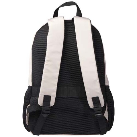 Trend Plus 15" Laptop-Rucksack aus recyceltem GRS-Material 20 L, Oatmeal bedrucken, Art.-Nr. 13008607 Trend Plus 15" Laptop-Rucksack aus recyceltem GRS-Material 20 L, Oatmeal bedrucken, Art.-Nr. 13008607