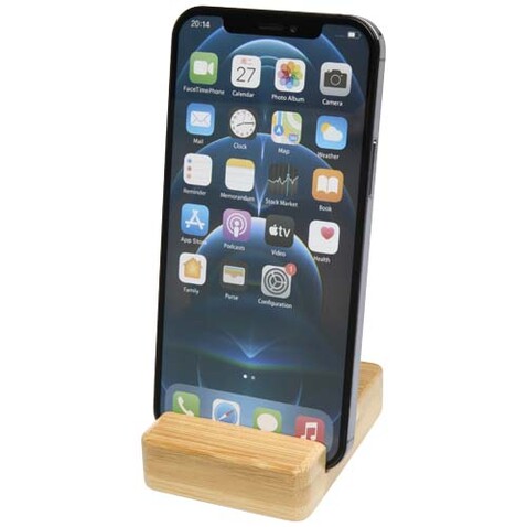 Ebla Smartphonehalterung aus Bambus, holz bedrucken, Art.-Nr. 10460471 Ebla Smartphonehalterung aus Bambus, holz bedrucken, Art.-Nr. 10460471
