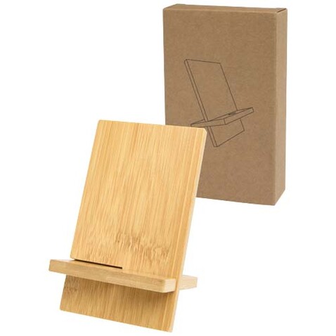 Ceibo Abnehmbare Smartphonehalterung aus Bambus, holz bedrucken, Art.-Nr. 10460571 Ceibo Abnehmbare Smartphonehalterung aus Bambus, holz bedrucken, Art.-Nr. 10460571