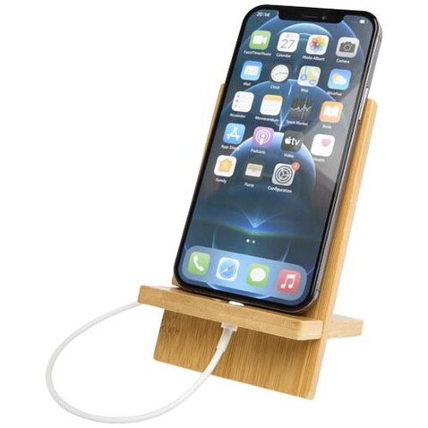 Ceibo Abnehmbare Smartphonehalterung aus Bambus, holz bedrucken, Art.-Nr. 10460571 Ceibo Abnehmbare Smartphonehalterung aus Bambus, holz bedrucken, Art.-Nr. 10460571
