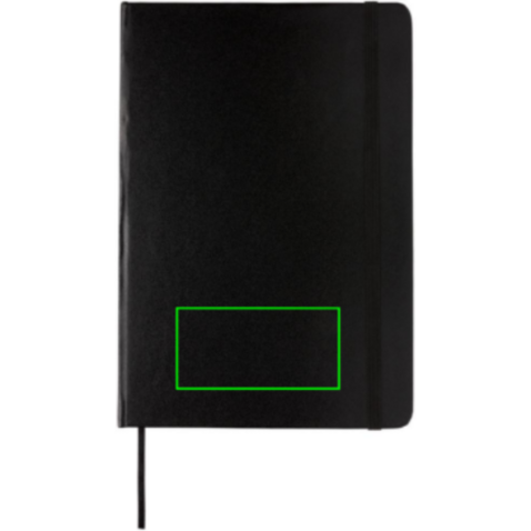 Basic Hardcover Notizbuch A5 schwarz bedrucken, Art.-Nr. P773.211 Basic Hardcover Notizbuch A5 schwarz bedrucken, Art.-Nr. P773.211