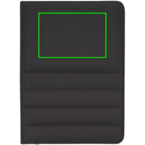Impact AWARE™ RPET A4 Portfolio mit Reißverschluss schwarz bedrucken, Art.-Nr. P774.161 Impact AWARE™ RPET A4 Portfolio mit Reißverschluss schwarz bedrucken, Art.-Nr. P774.161