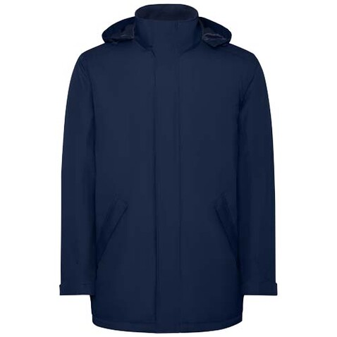 America wattierter Parka für Kinder, Navy Blue bedrucken, Art.-Nr. K50721RD America wattierter Parka für Kinder, Navy Blue bedrucken, Art.-Nr. K50721RD