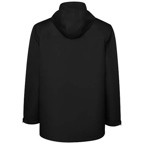 America wattierter Parka für Kinder, schwarz bedrucken, Art.-Nr. K50723OF