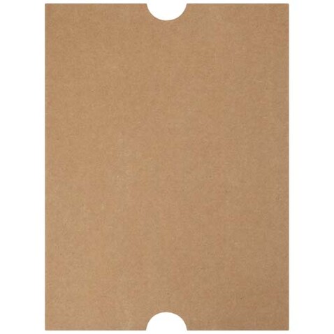 Alejandra A5 Hardcover Notizbuch aus recyceltem Leder, Ozeanblau bedrucken, Art.-Nr. 10792051 Alejandra A5 Hardcover Notizbuch aus recyceltem Leder, Ozeanblau bedrucken, Art.-Nr. 10792051