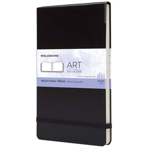 Moleskine Large Art Aquarellbuch, schwarz bedrucken, Art.-Nr. 10795490 Moleskine Large Art Aquarellbuch, schwarz bedrucken, Art.-Nr. 10795490
