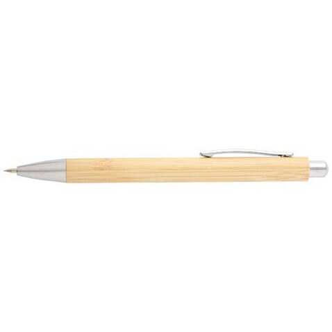 Oblys Kugelschreiber und Druckbleistiftset aus Bambus (schwarze Mine), natur bedrucken, Art.-Nr. 10797606 Oblys Kugelschreiber und Druckbleistiftset aus Bambus (schwarze Mine), natur bedrucken, Art.-Nr. 10797606