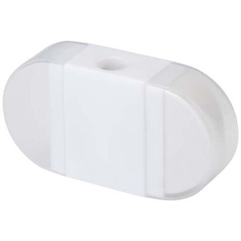 Velvi Anspitzer mit Radiergummi, weiss bedrucken, Art.-Nr. 10798701