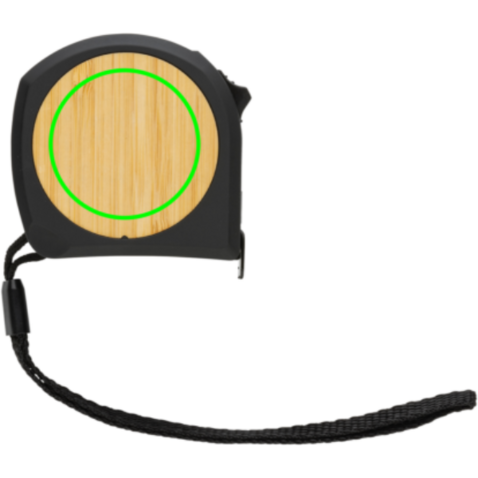 5m/19mm Maßband aus RCS recycelt. Kunststoff & Bambus schwarz bedrucken, Art.-Nr. P112.191 5m/19mm Maßband aus RCS recycelt. Kunststoff & Bambus schwarz bedrucken, Art.-Nr. P112.191