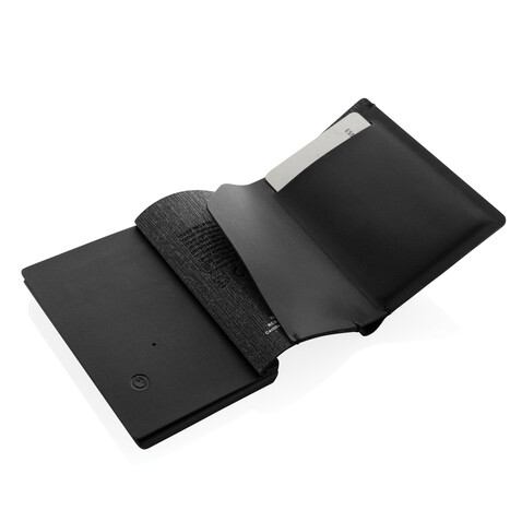 Seekcard RCS rPolyester Kartenetui mit weltweiter Ortung schwarz bedrucken, Art.-Nr. P301.5901 Seekcard RCS rPolyester Kartenetui mit weltweiter Ortung schwarz bedrucken, Art.-Nr. P301.5901