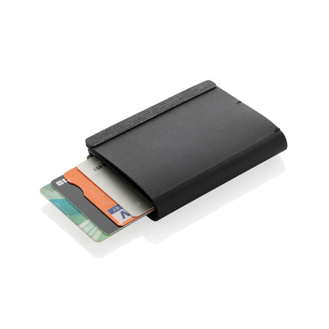 Seekcard RCS rPolyester Kartenetui mit weltweiter Ortung schwarz bedrucken, Art.-Nr. P301.5901 Seekcard RCS rPolyester Kartenetui mit weltweiter Ortung schwarz bedrucken, Art.-Nr. P301.5901