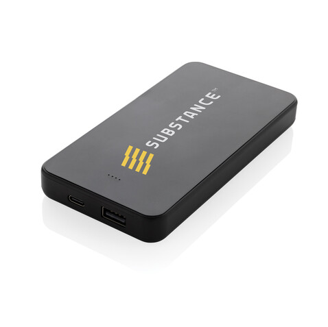 Boostcore 10.000mAh Powerbank aus RCS rec. Kunststoff schwarz bedrucken, Art.-Nr. P322.5601 Boostcore 10.000mAh Powerbank aus RCS rec. Kunststoff schwarz bedrucken, Art.-Nr. P322.5601
