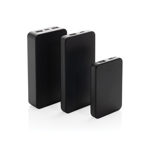 Boostcore 10.000mAh Powerbank aus RCS rec. Kunststoff schwarz bedrucken, Art.-Nr. P322.5601 Boostcore 10.000mAh Powerbank aus RCS rec. Kunststoff schwarz bedrucken, Art.-Nr. P322.5601