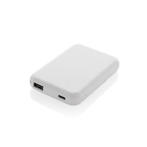 Stellar 5.000mAh 5W magnetische Powerbank aus RCS rec. ABS weiß bedrucken, Art.-Nr. P322.5903 Stellar 5.000mAh 5W magnetische Powerbank aus RCS rec. ABS weiß bedrucken, Art.-Nr. P322.5903