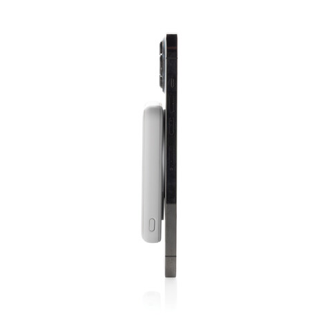 Stellar 5.000mAh 5W magnetische Powerbank aus RCS rec. ABS weiß bedrucken, Art.-Nr. P322.5903 Stellar 5.000mAh 5W magnetische Powerbank aus RCS rec. ABS weiß bedrucken, Art.-Nr. P322.5903