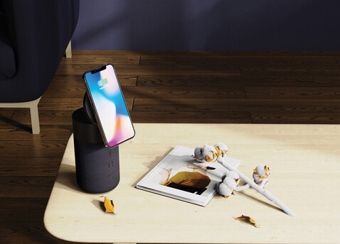 Urban Vitamin Anaheim RCS recycelter 10W Speaker,15W Charger schwarz bedrucken, Art.-Nr. P331.5801 Urban Vitamin Anaheim RCS recycelter 10W Speaker,15W Charger schwarz bedrucken, Art.-Nr. P331.5801