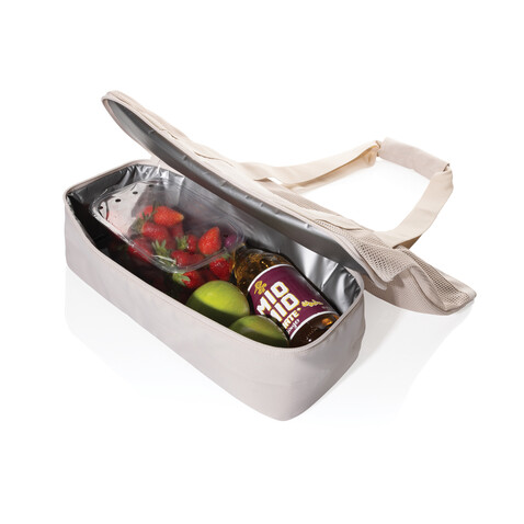 Iqlo Aware™ RPET 2-in-1 Kühltasche beige bedrucken, Art.-Nr. P422.4919 Iqlo Aware™ RPET 2-in-1 Kühltasche beige bedrucken, Art.-Nr. P422.4919