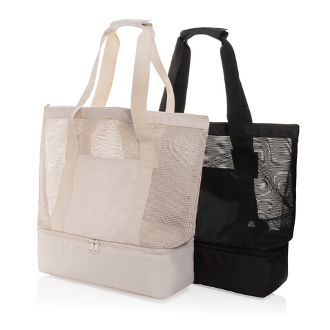 Iqlo Aware™ RPET 2-in-1 Kühltasche beige bedrucken, Art.-Nr. P422.4919 Iqlo Aware™ RPET 2-in-1 Kühltasche beige bedrucken, Art.-Nr. P422.4919