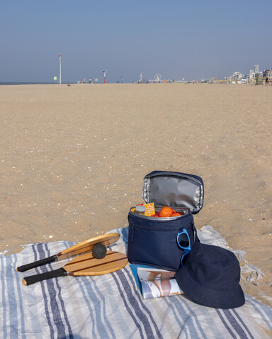Sonny Aware™ RPET Kühltasche, navy navy blau bedrucken, Art.-Nr. P422.5325 Sonny Aware™ RPET Kühltasche, navy navy blau bedrucken, Art.-Nr. P422.5325