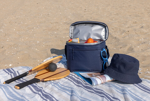 Sonny Aware™ RPET Kühltasche, navy navy blau bedrucken, Art.-Nr. P422.5325 Sonny Aware™ RPET Kühltasche, navy navy blau bedrucken, Art.-Nr. P422.5325
