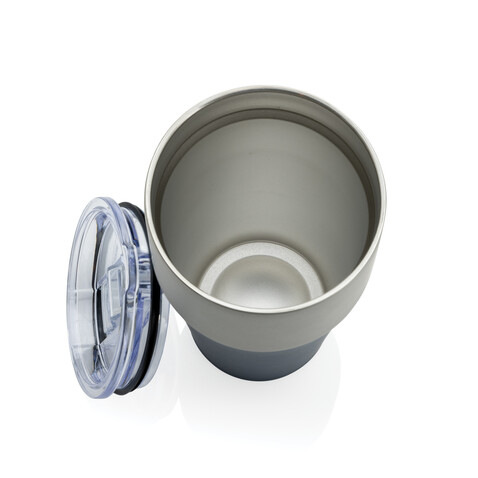 Fluid Becher aus RCS-zertifiziert recyceltem Stahl, 500ml navy blau bedrucken, Art.-Nr. P437.1325 Fluid Becher aus RCS-zertifiziert recyceltem Stahl, 500ml navy blau bedrucken, Art.-Nr. P437.1325